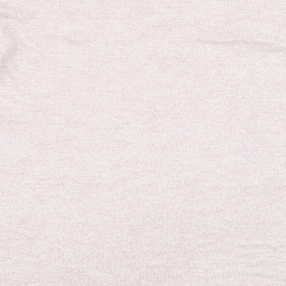 Womens UK Size L Zara Pink Jersey T-Shirt