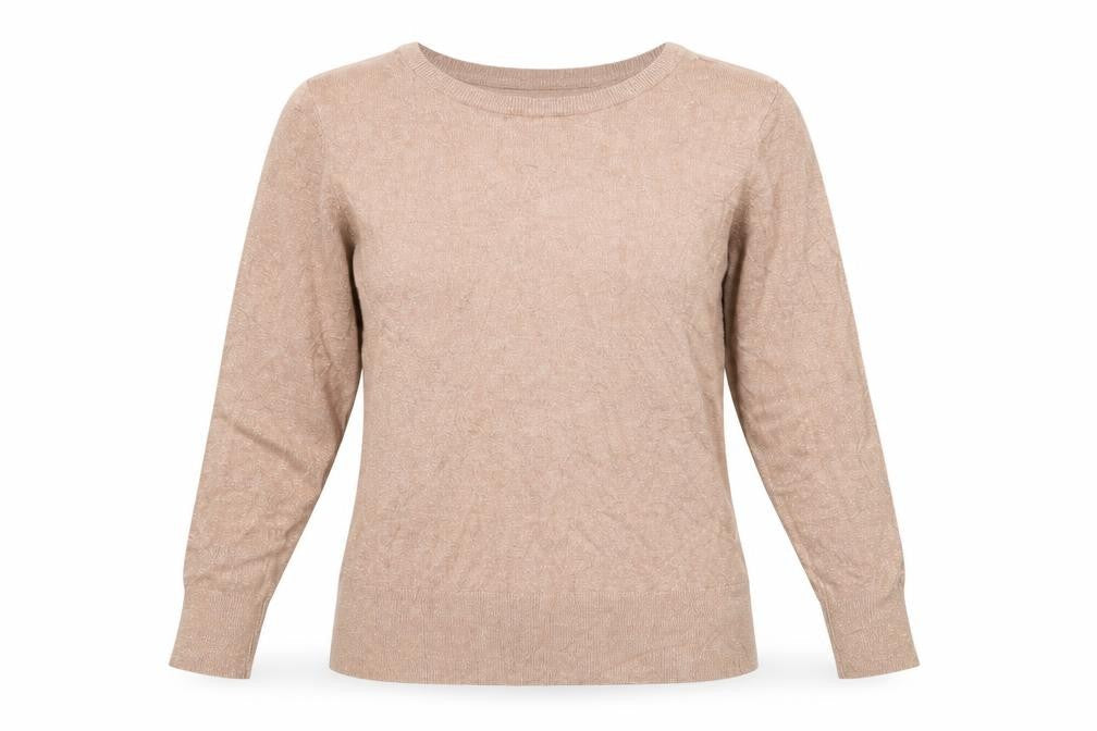 Womens UK Size L H&M Brown Pullover Jumper