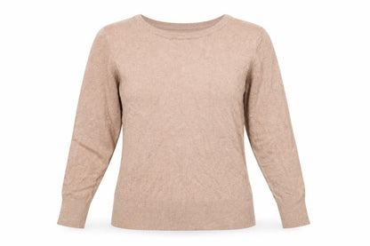 Womens UK Size L H&M Brown Pullover Jumper
