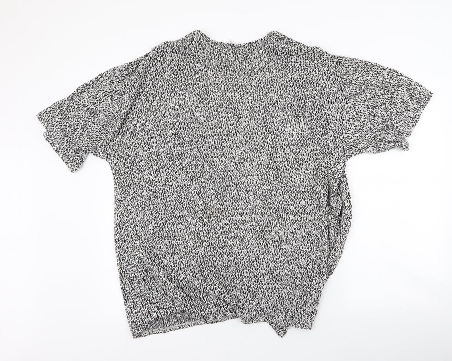 Womens UK Size 6 Divided by H&M Grey Cardigan Jumper