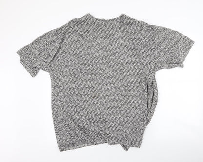 Womens UK Size 6 Divided by H&M Grey Cardigan Jumper
