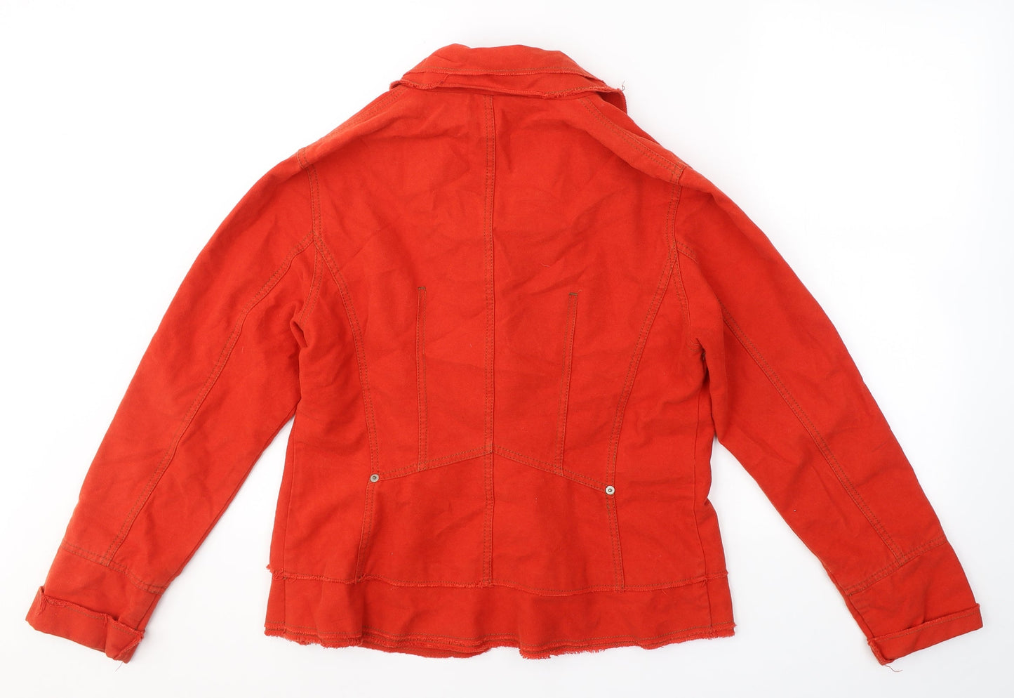 Womens UK Size 12 Sandwich Red Jacket