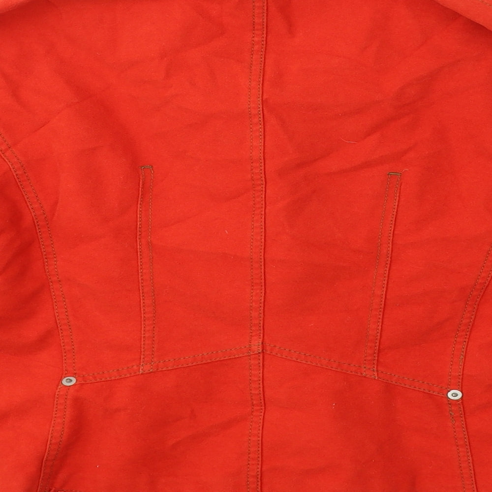 Womens UK Size 12 Sandwich Red Jacket