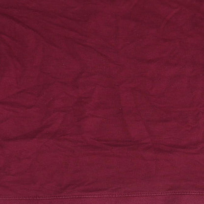 Bershka Womens Red  Polyester Pullover Sweatshirt Size M   - bad morning