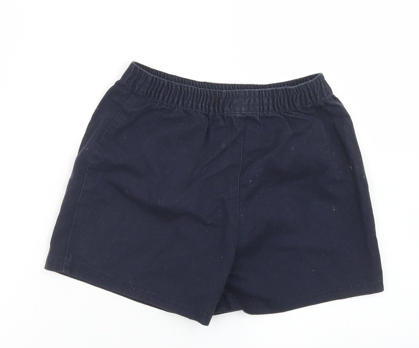 F&F Boys Blue  Cotton Bermuda Shorts Size 5-6 Years  Regular