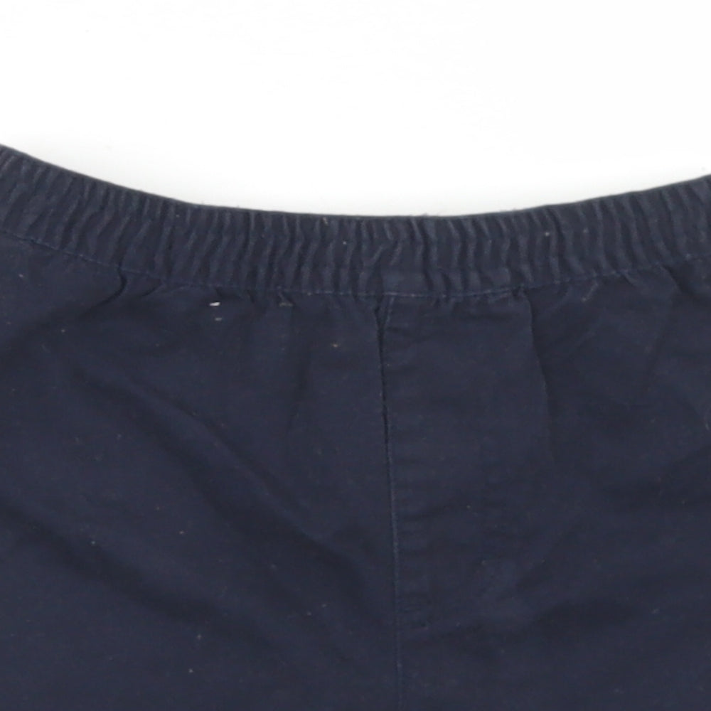 F&F Boys Blue  Cotton Bermuda Shorts Size 5-6 Years  Regular