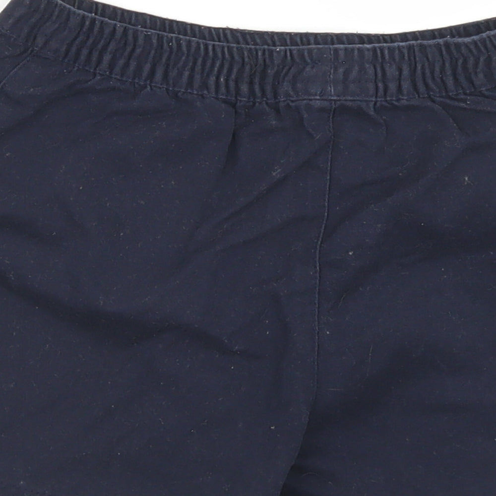 F&F Boys Blue  Cotton Bermuda Shorts Size 5-6 Years  Regular