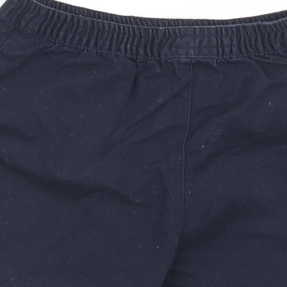 F&F Boys Blue  Cotton Bermuda Shorts Size 5-6 Years  Regular
