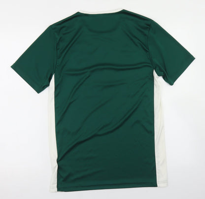 Mens UK Size S adidas Green  T-Shirt
