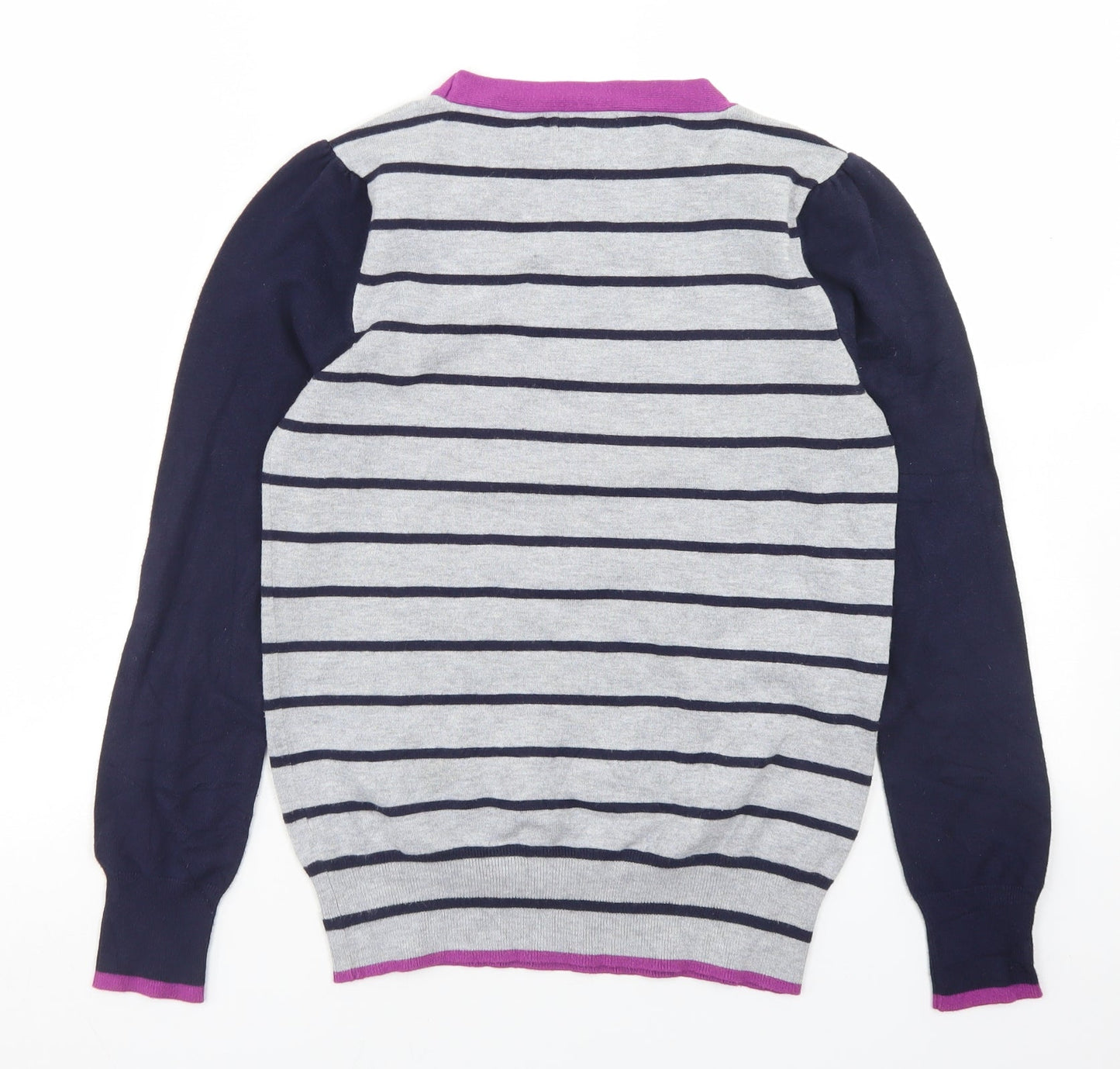 Womens UK Size 12 M&Co Grey Pullover Jumper