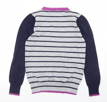 Womens UK Size 12 M&Co Grey Pullover Jumper