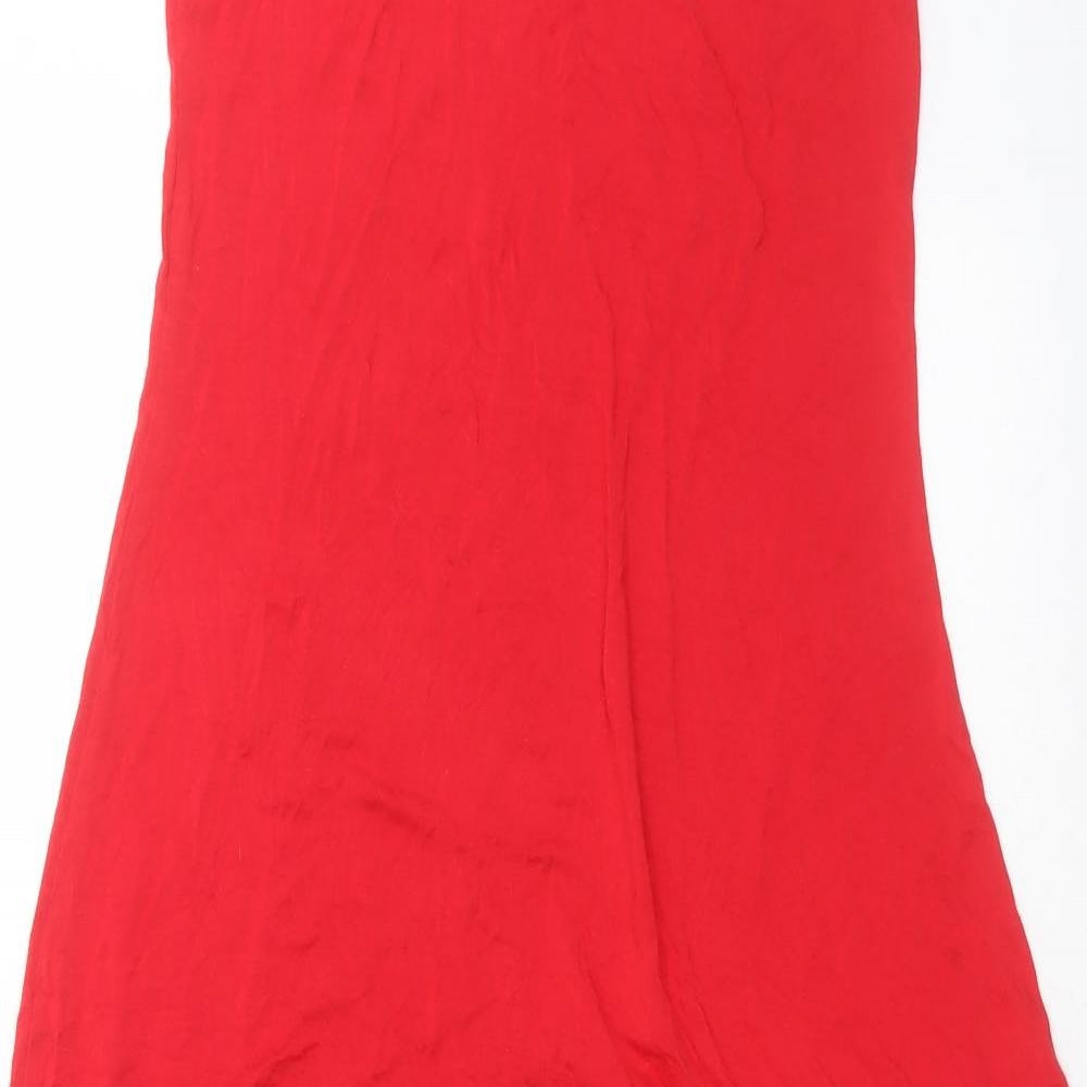 Womens UK Size L Chemistry Red Tunic Tank