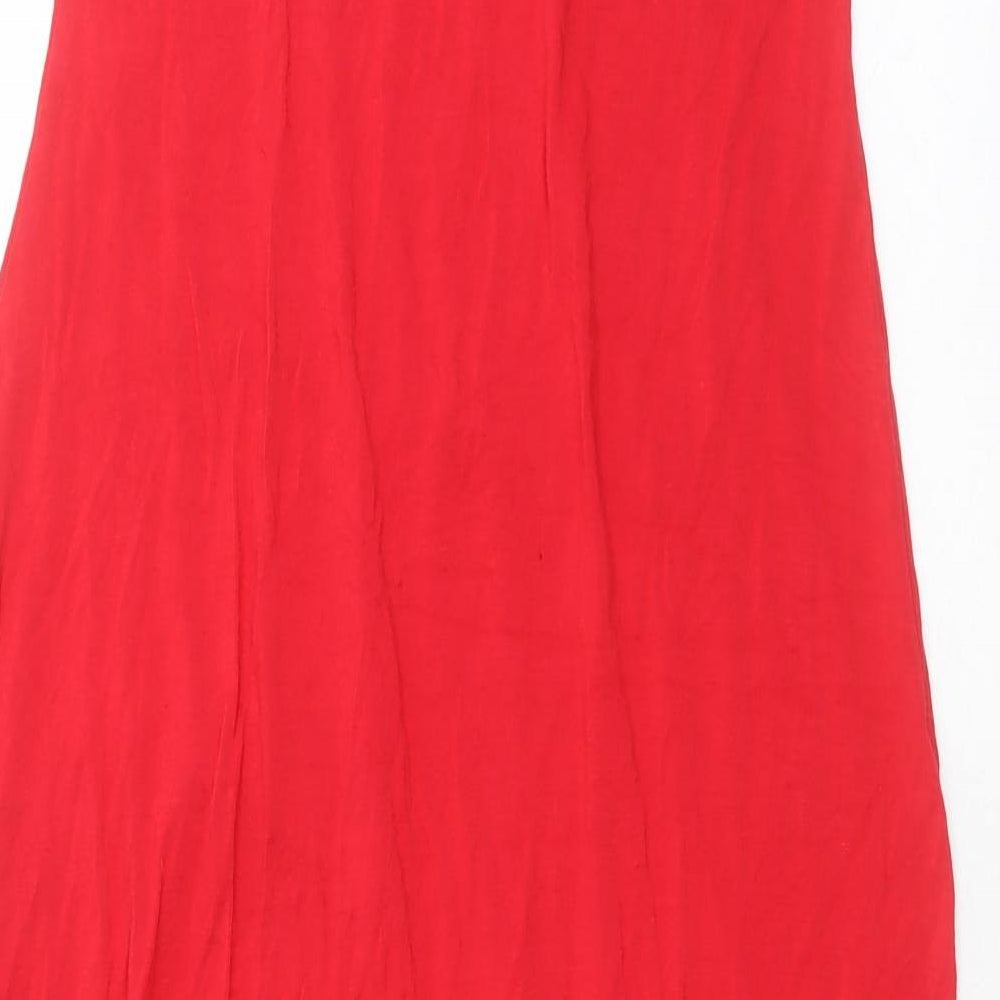 Womens UK Size L Chemistry Red Tunic Tank