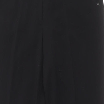Womens UK Size 14 M&Co Regular Fit  Black Trousers