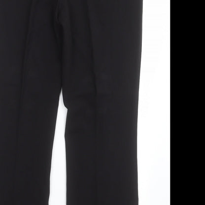 Womens UK Size 14 M&Co Regular Fit  Black Trousers