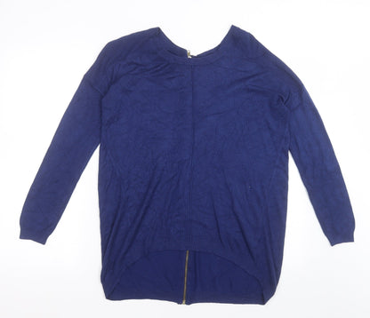 Womens UK Size 8 Atmosphere Blue Pullover Jumper