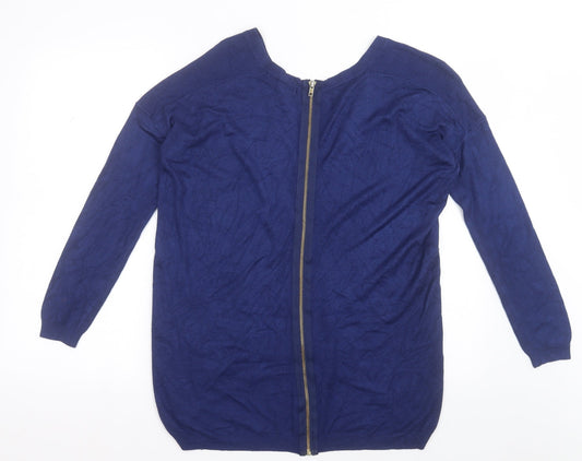 Womens UK Size 8 Atmosphere Blue Pullover Jumper