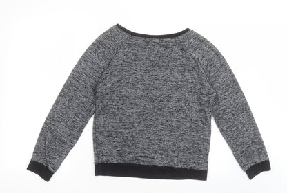 Womens UK Size S Quiz Grey Pullover Jumper