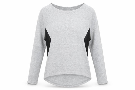 Womens UK Size 10 IZABEL LONDON Grey Pullover Jumper