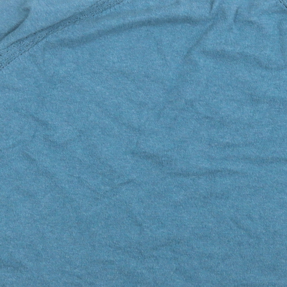 Womens UK Size M Preworn Blue Pullover Jumper