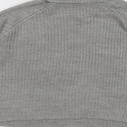 Womens UK Size XL Only Grey Pullover Jumper