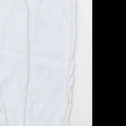Dunnes Baby White  Cotton Babygrow One-Piece Size 24 Months  Button