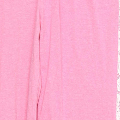 Womens UK Size 34 in Dunnes Regular Fit  Pink Trousers