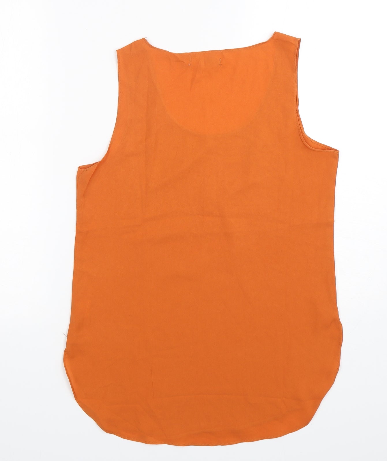 Womens UK Size M Vera & Lucy Orange Basic Tank