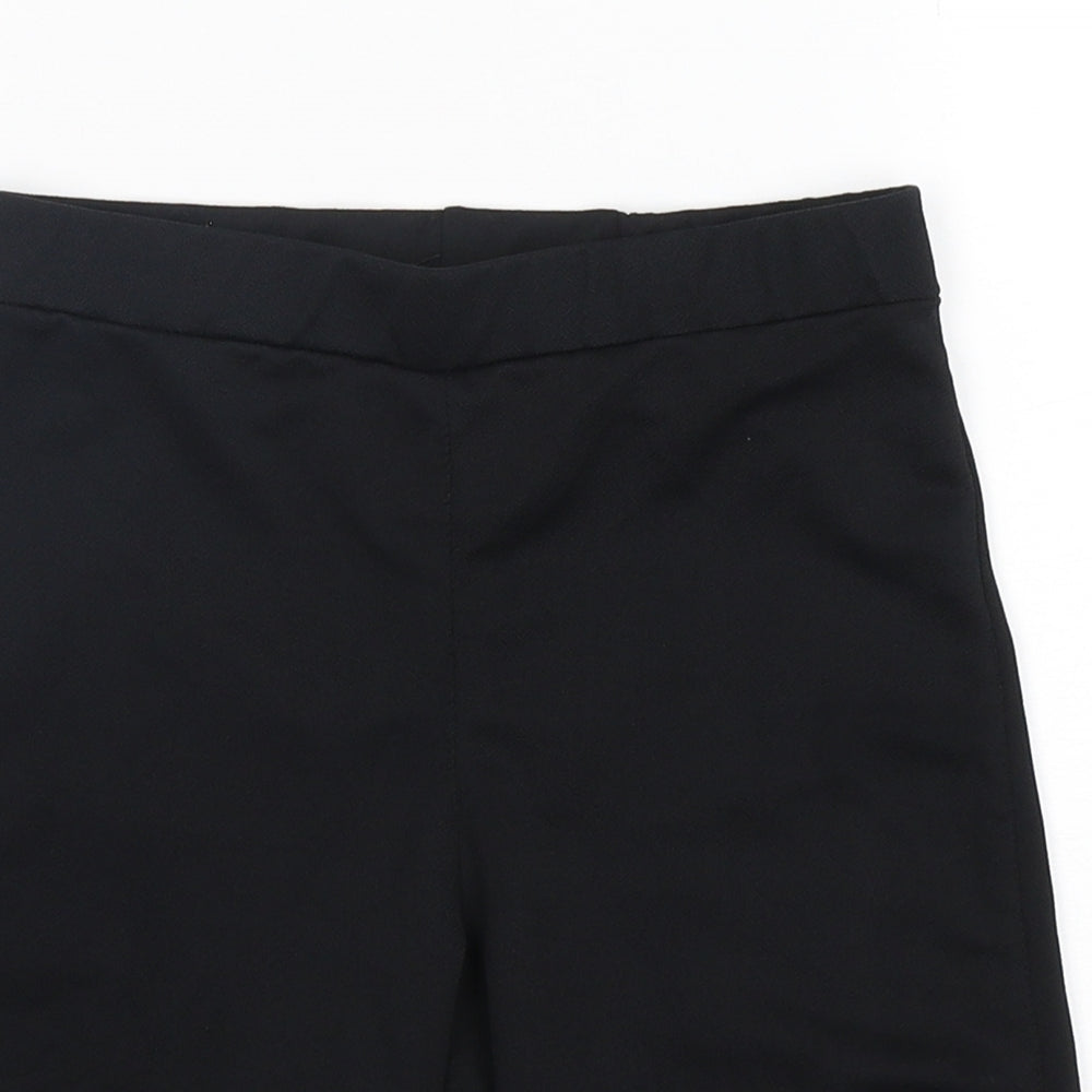 Boohoo Womens Black  Polyester Biker Shorts Size 8 L7 in Regular