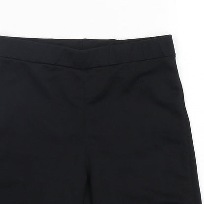 Boohoo Womens Black  Polyester Biker Shorts Size 8 L7 in Regular