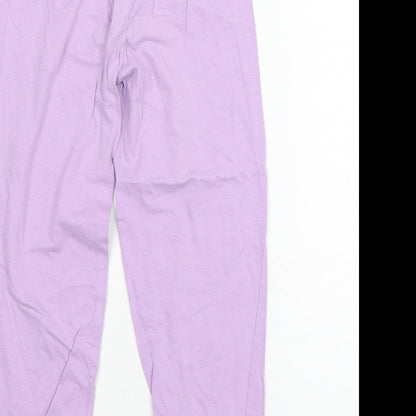 Studio Girls Pink  Cotton  Pyjama Pants Size 7-8 Years  Pullover