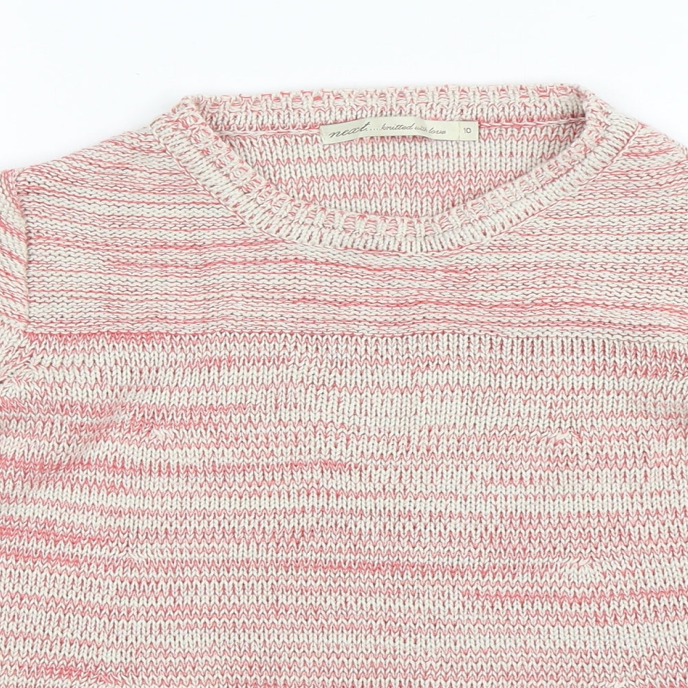 Womens UK Size 10 NEXT Multicoloured Pullover Jumper