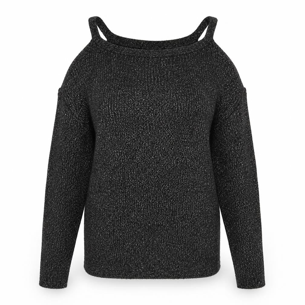 Womens UK Size 6 NEXT Silver Pullover Jumper