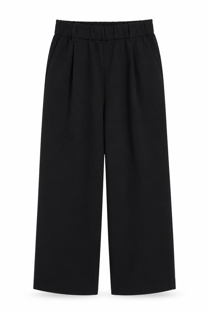 Womens UK Size 8 New Look Regular Fit  Black Trousers