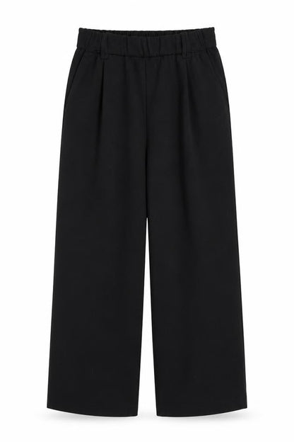 Womens UK Size 8 New Look Regular Fit  Black Trousers