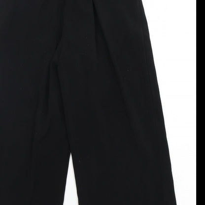 New Look Womens Black  Polyester Trousers  Size 8 L23 in Regular
