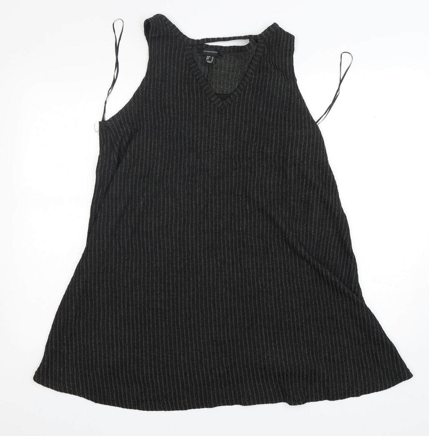 Atmosphere Womens Green  Polyester A-Line  Size 16  Round Neck