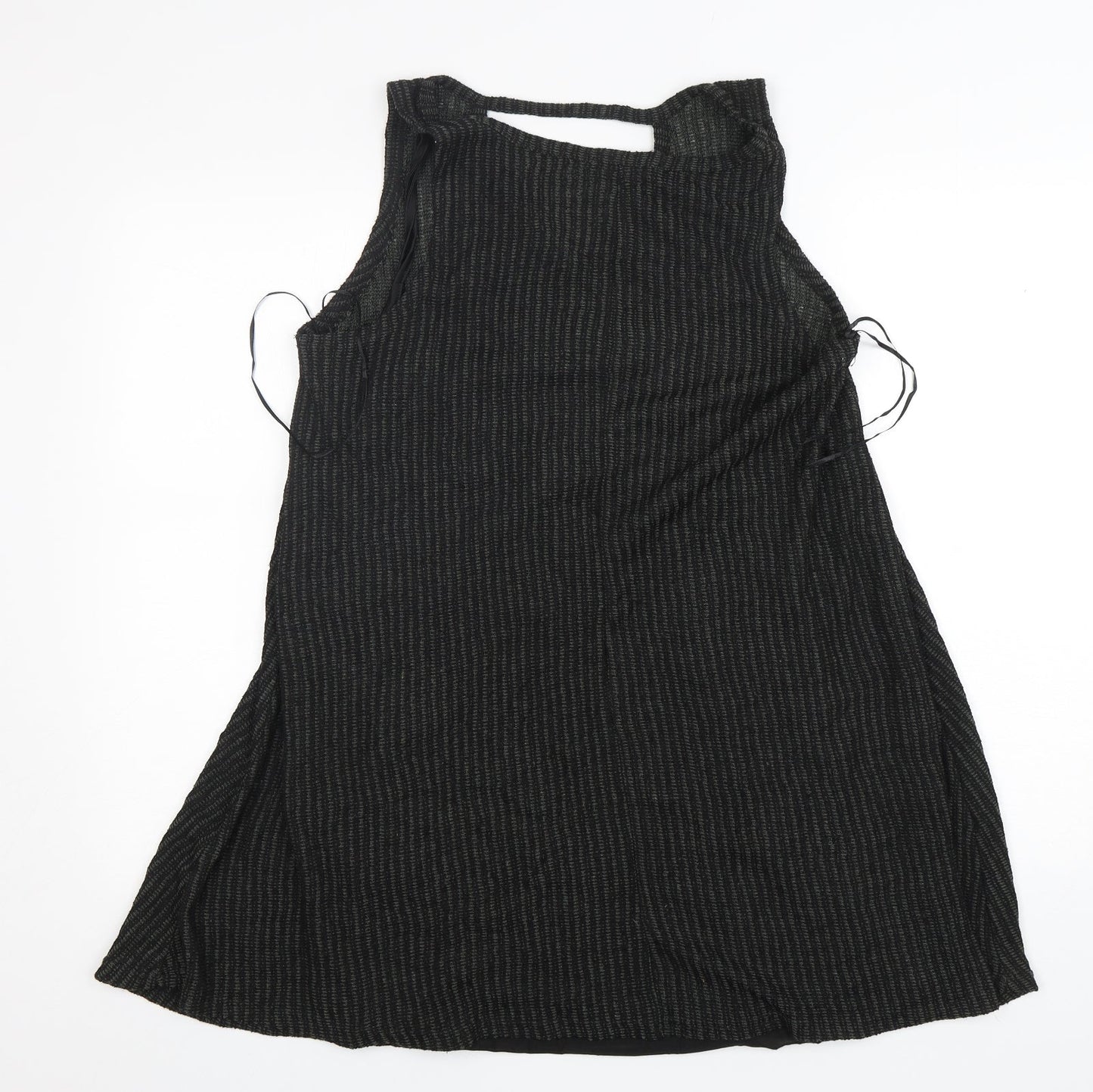 Atmosphere Womens Green  Polyester A-Line  Size 16  Round Neck