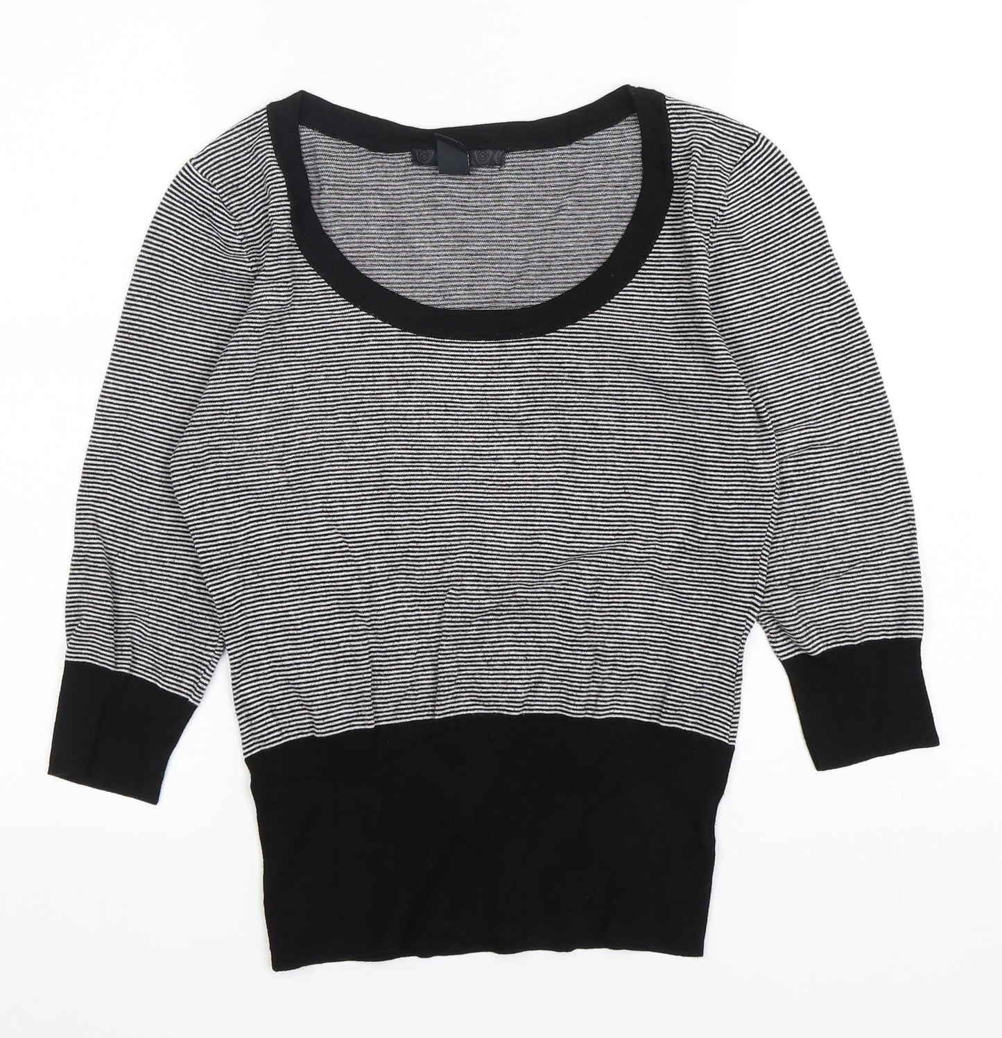 Womens UK Size 10 H&M Multicoloured Pullover Jumper