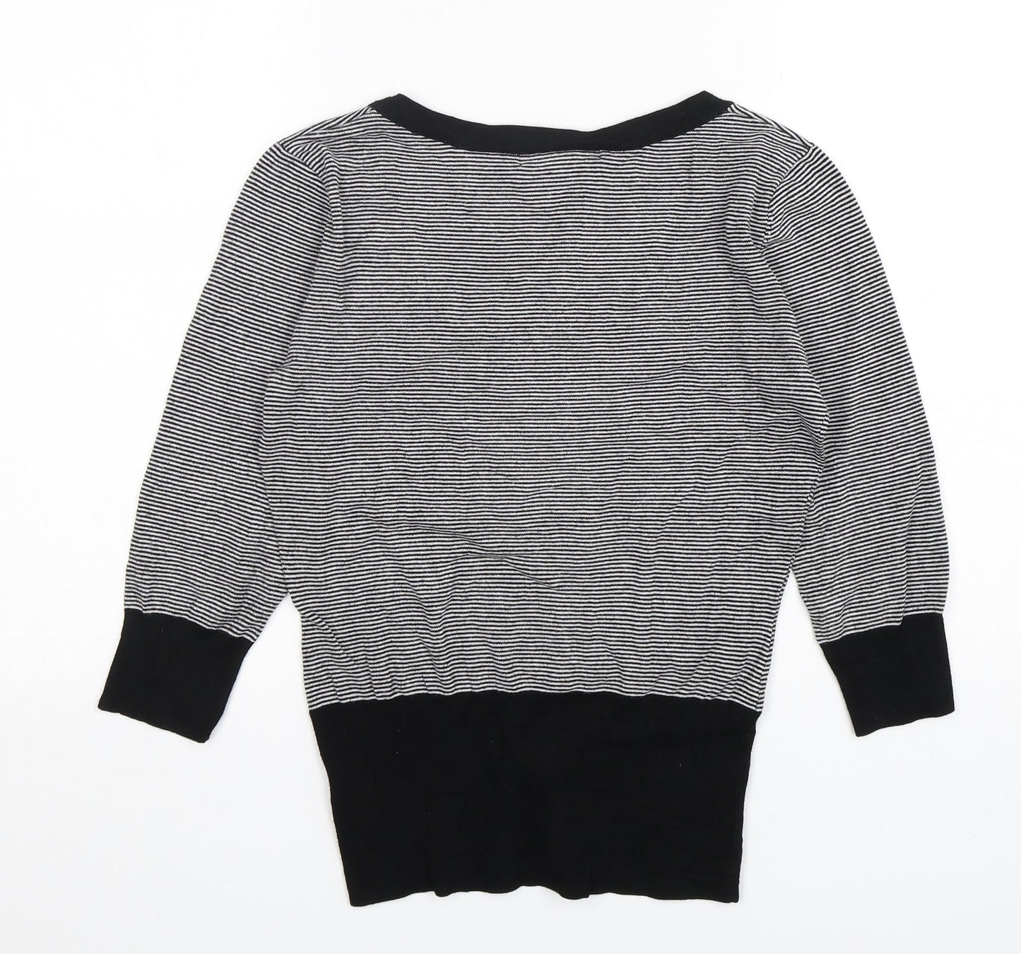 Womens UK Size 10 H&M Multicoloured Pullover Jumper
