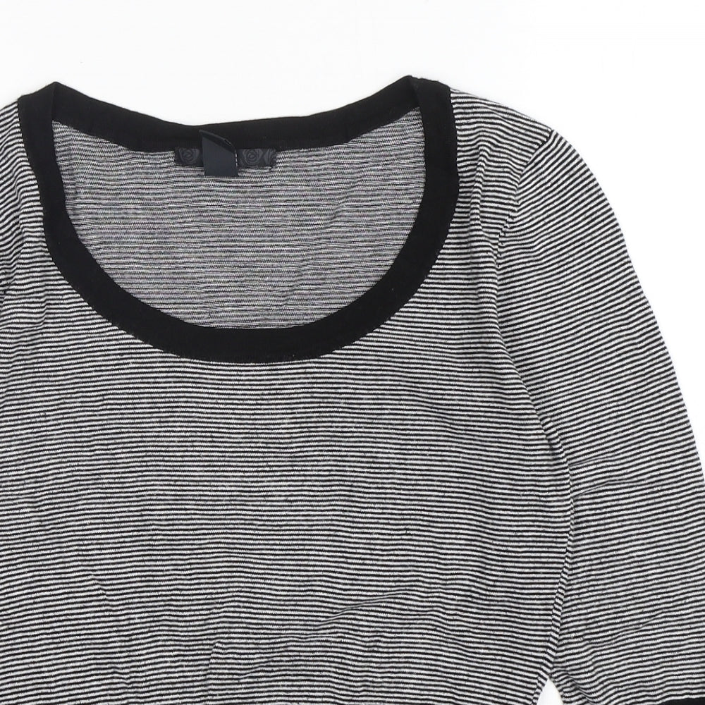 Womens UK Size 10 H&M Multicoloured Pullover Jumper