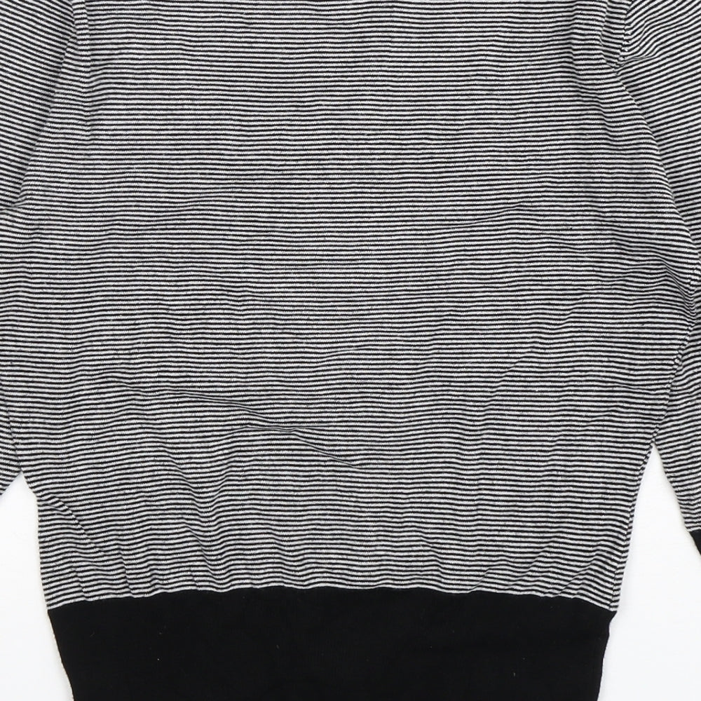 Womens UK Size 10 H&M Multicoloured Pullover Jumper