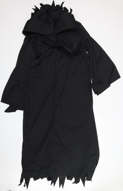 Amscan Womens Black  Polyester A-Line  One Size  Round Neck  - Grim Reaper Costume