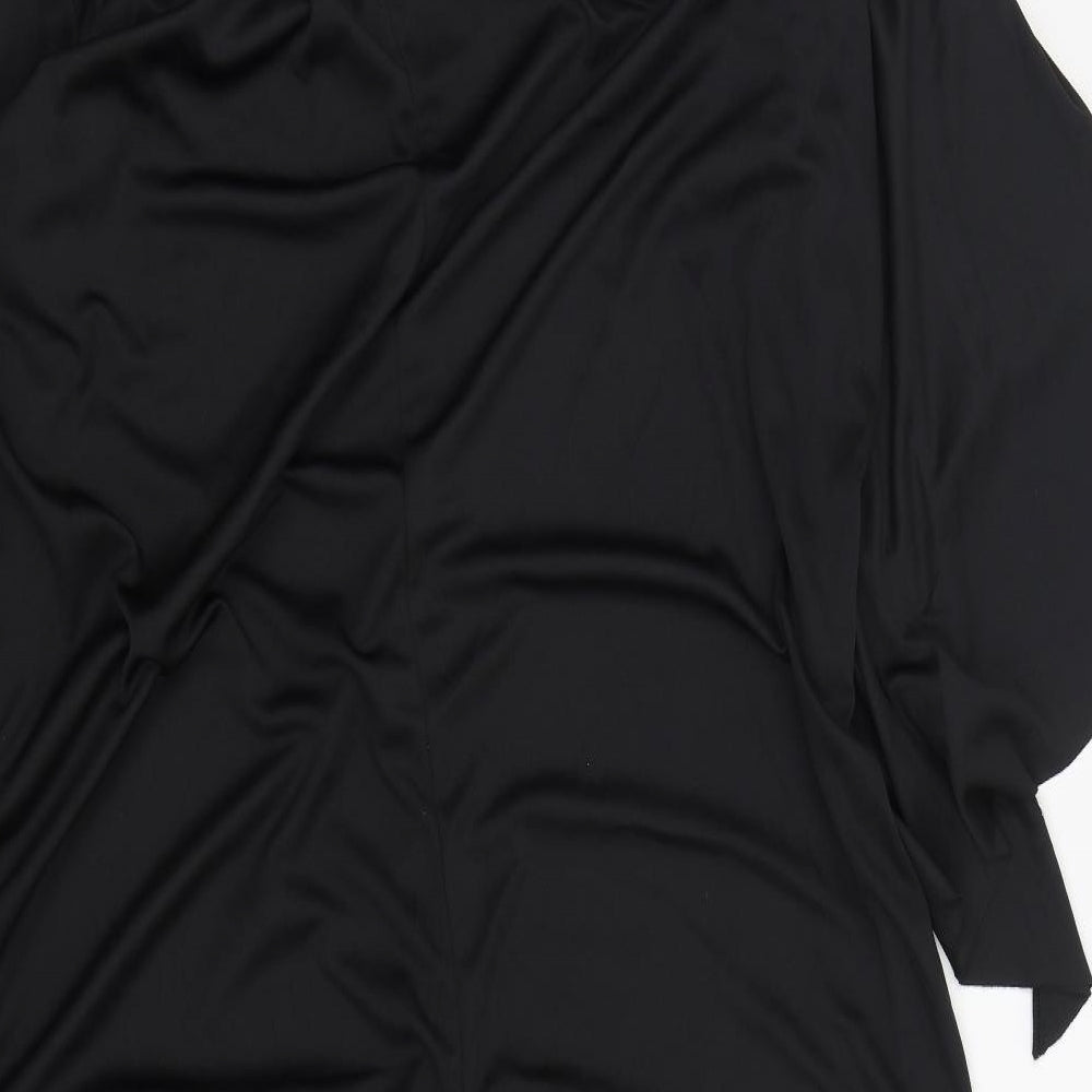 Amscan Womens Black  Polyester A-Line  One Size  Round Neck  - Grim Reaper Costume