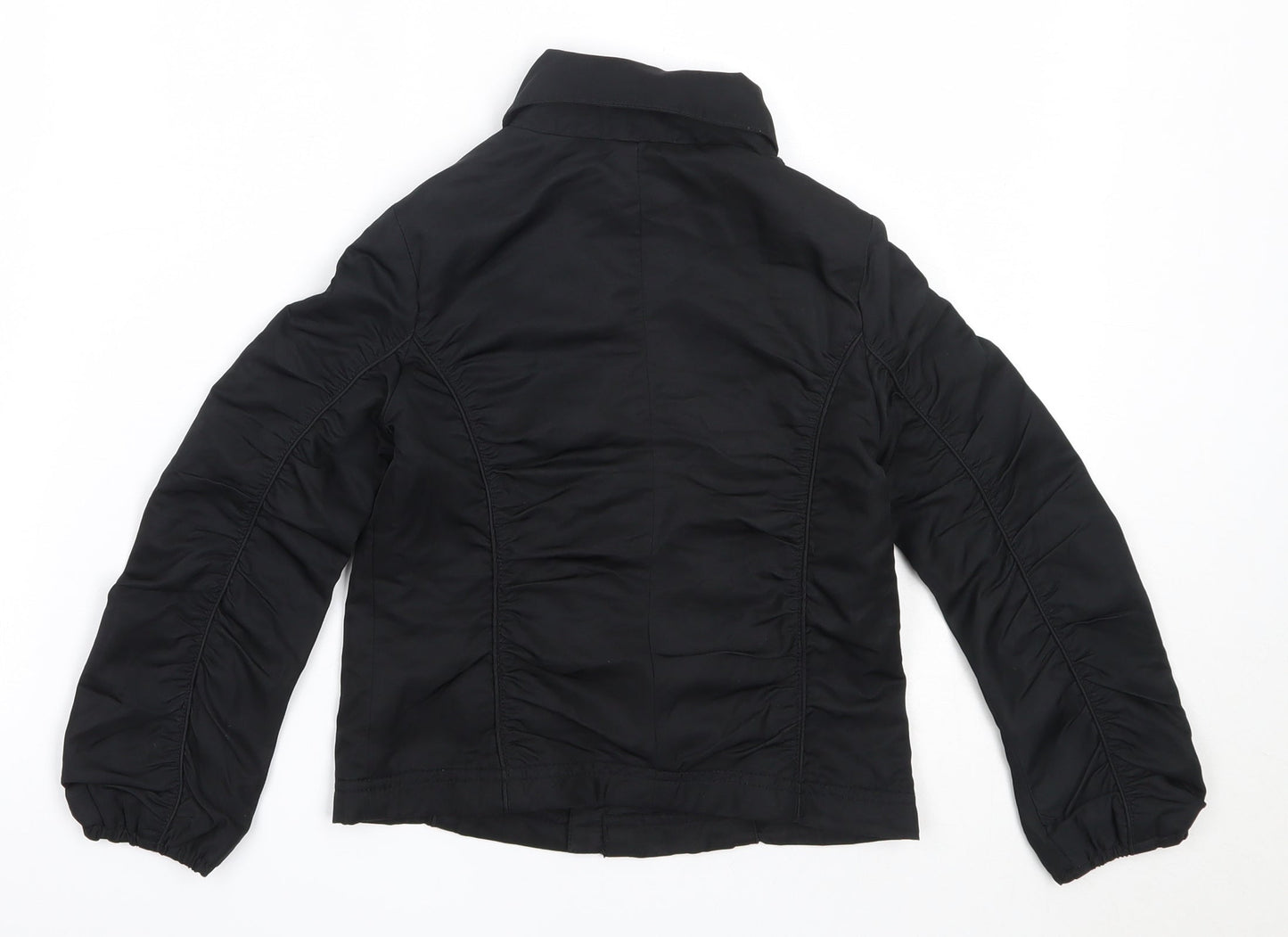 United Colors of Benetton Boys Black   Jacket  Size XS  Zip