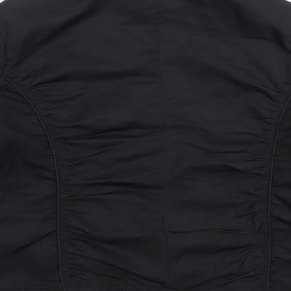 United Colors of Benetton Boys Black   Jacket  Size XS  Zip