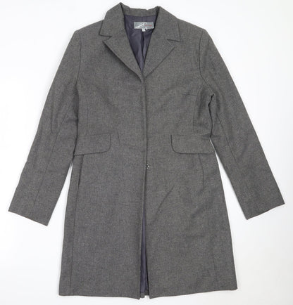 Waipai Womens Grey   Overcoat Coat Size 40