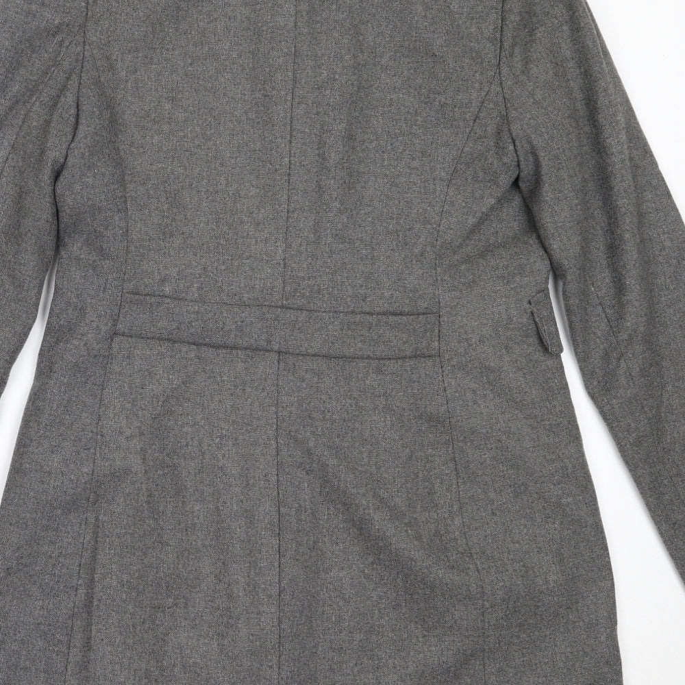 Waipai Womens Grey   Overcoat Coat Size 40