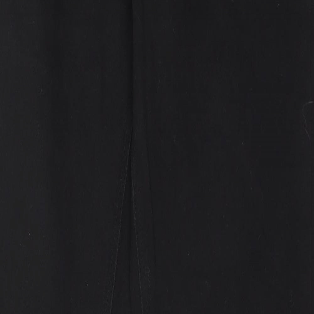 Seyoo Womens Black  Cotton Skinny Jeans Size 31 in L32 in Regular