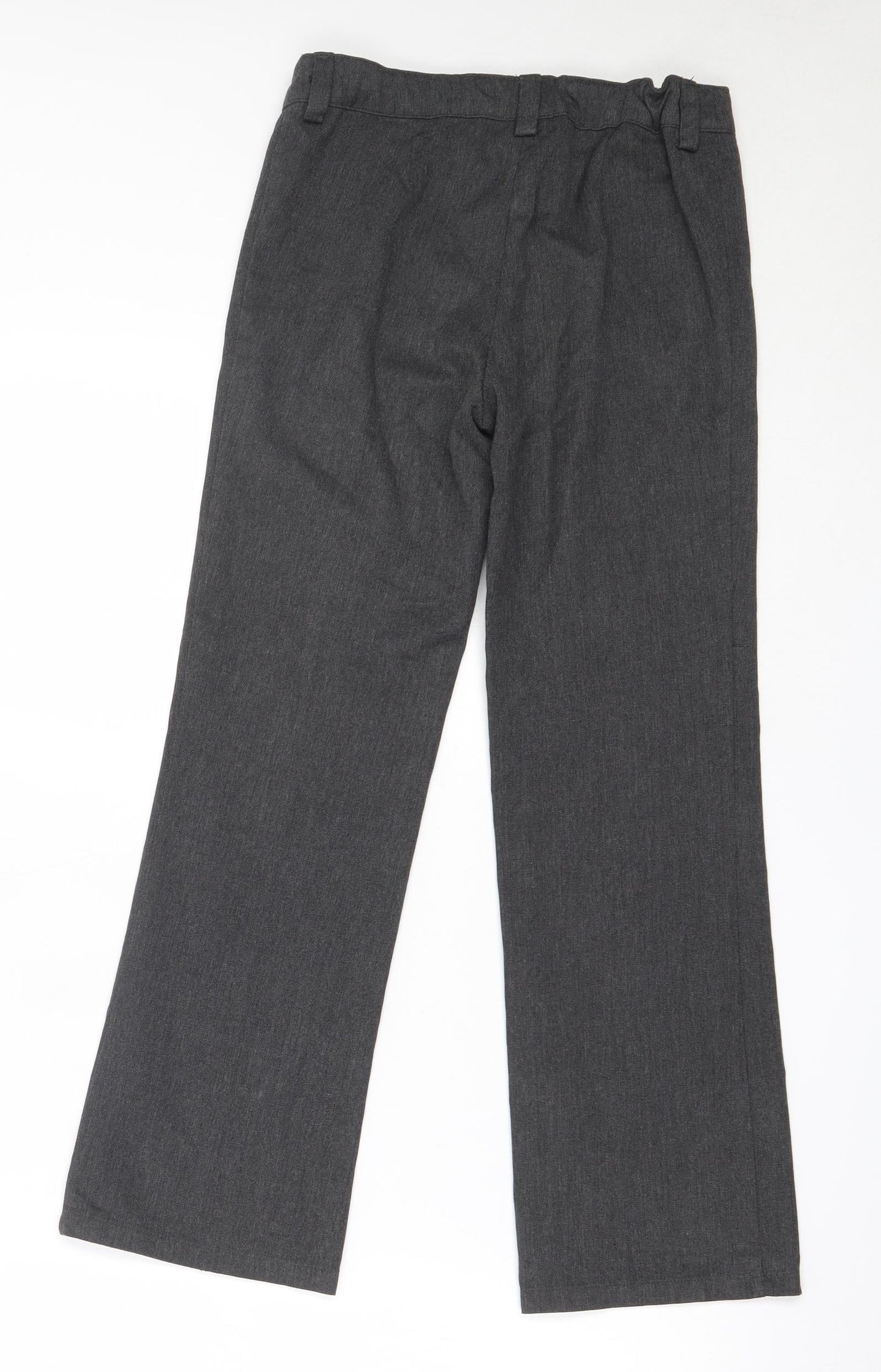 NEXT Girls Grey  Polyester Dress Pants Trousers Size 9 Months  Regular  - school